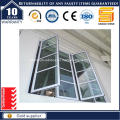 Thermal Break Aluminum/Aluminium Casement Tilt/Awning Glass Bay House Window (CW50)